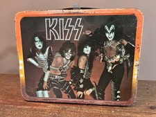 Vintage 1977 King-Seeley KISS Metal Lunchbox - NO THERMOS picture