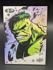 2021 Marvel Premier HULK Sketch by Tim Shinn 1/1 picture
