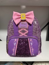MWT Sequin Rapunzel Disney Tangled loungefly backpack picture