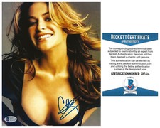 Carmen Electra Model actress signed 8x10 photo Beckett COA autographed picture