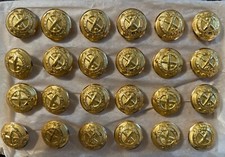 Vintage Lot of (24) U.S. ARMY ORDNANCE CORPS 5/8
