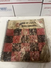Vintage, Rare Veedol Lubrication Guide Book Motor Oil Can Antique 1966-67 1967 picture