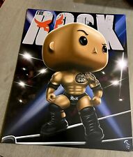 The Rock Wwe funko Style Print picture