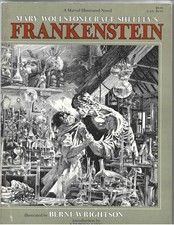 MARY SHELLEY'S FRANKENSTEIN ILLUSTRATED BY BERNI WRIGHTSON*STEPHEN KING*1983*VF- picture