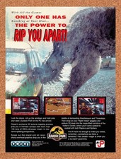 1994 Jurassic Park PC Original Advertisement / Retro Promo v5 picture