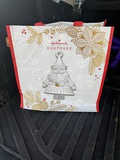 2026 HALLMARK KEEPSAKE OCTOBER ORNAMENT STUNNING SANTA TOTE BAG Reusable picture