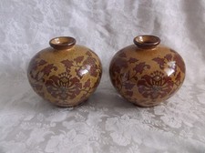 Two Bradford Vases Pot Pottery Ceramic Earthenware picture