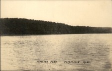 Forestdale MA Pemlico Pond Kruxko c1900s-10s Real Photo Vintage Postcard picture