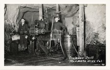 c1908 Mammoth Mine Kennett Shasta CA Miners RPPC Photo Postcard COPY picture