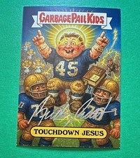 Rudy Ruettiger Garbage Pail Kids “Touchdown Jesus” Autograph Card Prime Time picture
