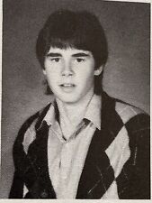 SAM TRAMMELL 1986 Junior Year High School Yearbook UNMARKED True Blood HBO picture