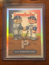 2026 Bowman Chrome Aaron Judge/Shohei Ohtani MVP JUDGEHTANI Garbage Pail Kids SP picture