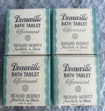 Vintage Lot Of  (4) Richard Hudnut Deauville Effervescent Bath Tablets picture