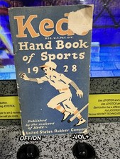 Vintage 1928 Keds Handbook of Sports & Games U.S. Rubber Co. Sneakers Booklet picture
