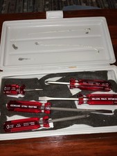 Set Of 5 NOS Millers Falls Inforcer Screwdrivers Phillips+ Slotted Hex Drive USA picture