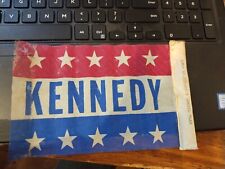 RARE Orignal John F Kennedy JFK 1960 Campaign Flag picture