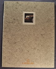 1990 Lexus Catalog Sales Brochure LS 400 ES 250 Sedan Excellent Original 90 picture