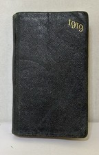 Antique 1919 French Notepad with Entrees - Sailing to Gibralter Spain etc. picture