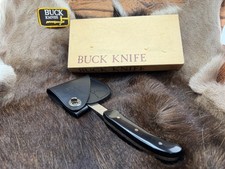 Vintage 106 Pre 1967 Buck Hatchet / Axe One Liner Black Handle Mint & Rare picture