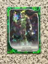 2026 Upper Deck Platinum DC Green Lantern Green Crackle #24/99 Hal Jordan picture