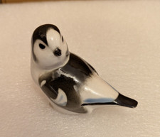 VTG Lomonosov Snow Bunting Bird - Porcelain 3