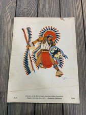 Vintage 1979 American Indian Exposition Souvenir Program Anadarko Oklahoma picture