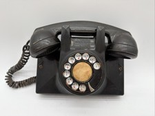 Antique Northern Electric Made In Canada Rectangle Rare Rotary Wall Phone picture