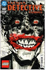 DETECTIVE COMICS #880 JOKER LEGO CARD STOCK VARIANT COVER JOCK FACSIMILE EDITION picture
