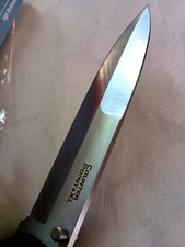 Cold Steel Counter Point XL Pocketknife Black Plain Spear 6 Inch dagger toothpic picture