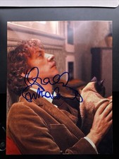 Donald Sutherland With Cat Autographed 8 X 10 Color Photo Signed picture