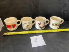 vintage Boy Scout Mug lot of 4 Tall Pine Kishwaukee Chester Sequoia Council picture
