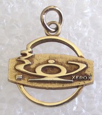 Vintage XEROX Corporation Genie Lamp? Service Employee Award Charm - no pin picture
