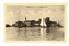 Vintage Marseille Le Château D'If Postcard Unposted picture