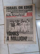 N.Y. Post - 9/26/1996 Yanks win AL East 