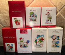 Hallmark Ornaments Making Memories Lot of 7 - 2009 2010 2013 2015 2020 2021 2023 picture