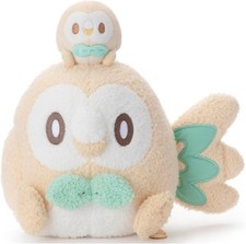 Pokémon Rowlet Plush PokePeace (With Plush Ver.) Pokemon Stuffed Toy New Japan picture