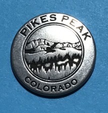 RARE & Discontinued Pikes Peak Collectible Token picture