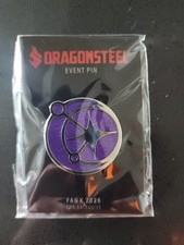 Dragonsteel FanX 2026 Exclusive (Purple/Sparkly) Worldhopper Pin picture