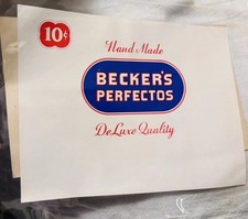 Lot of 3 unused Cigar Box Labels  1940’s; La Balca, Beckers, Victory Army Navy picture