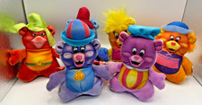 Vintage 1985 Fisher Price Disney Gummi Bears Bouncers Complete Set of 6 Plush picture