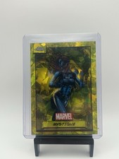 2024 Topps Chrome Marvel Sapphire Mystique #117 Yellow Refractor /75 picture