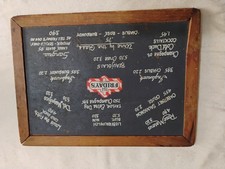vintage 1970's T.G.I. Fridays' chalk board menu picture