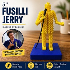 5” Seinfeld Fusilli Jerry - Cosmo Kramer's Pasta Creations | Office home decor picture