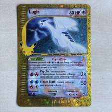 Pokémon TCG 30th anniversary Crystal Lugia - Aquapolis 149/147 English Mint picture
