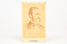 1860s CDV Carte-de-visite Photo - Ira D. Sankey Gospel Singer & Composer V29 picture