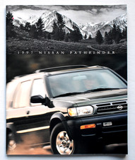 ORIGINAL 1997 NISSAN PATHFINDER SALES BROCHURE CATALOG ~ 40 PAGES ~ 11