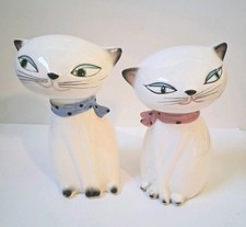 Vintage Holt Howard Cozy Kittens Cats Salt And Pepper Shakers picture