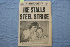 1959 JUNE 28 N.Y. SUNDAY NEWS NEWSPAPER - INGEMAR JOHANSSON CHAMP - NP 9226 picture