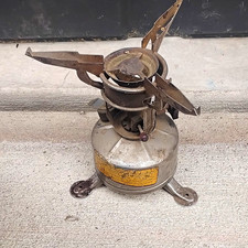 very rare WWII M-1942 MOD Military Stove (also known as a pocket mountain stove picture
