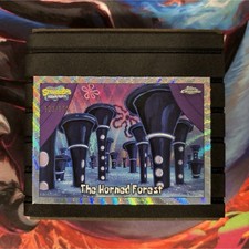 Topps 2025 Chrome SpongeBob The Horned Forest #168 Parallel 123/175 picture